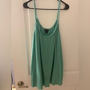 Torrid Mint Braided Strap Tank